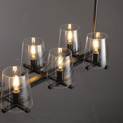 Brilliax Series Round Glass Chandelier