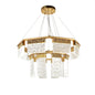 Muhamet 2-Tier Round Down-light LED Chandelier Lighting