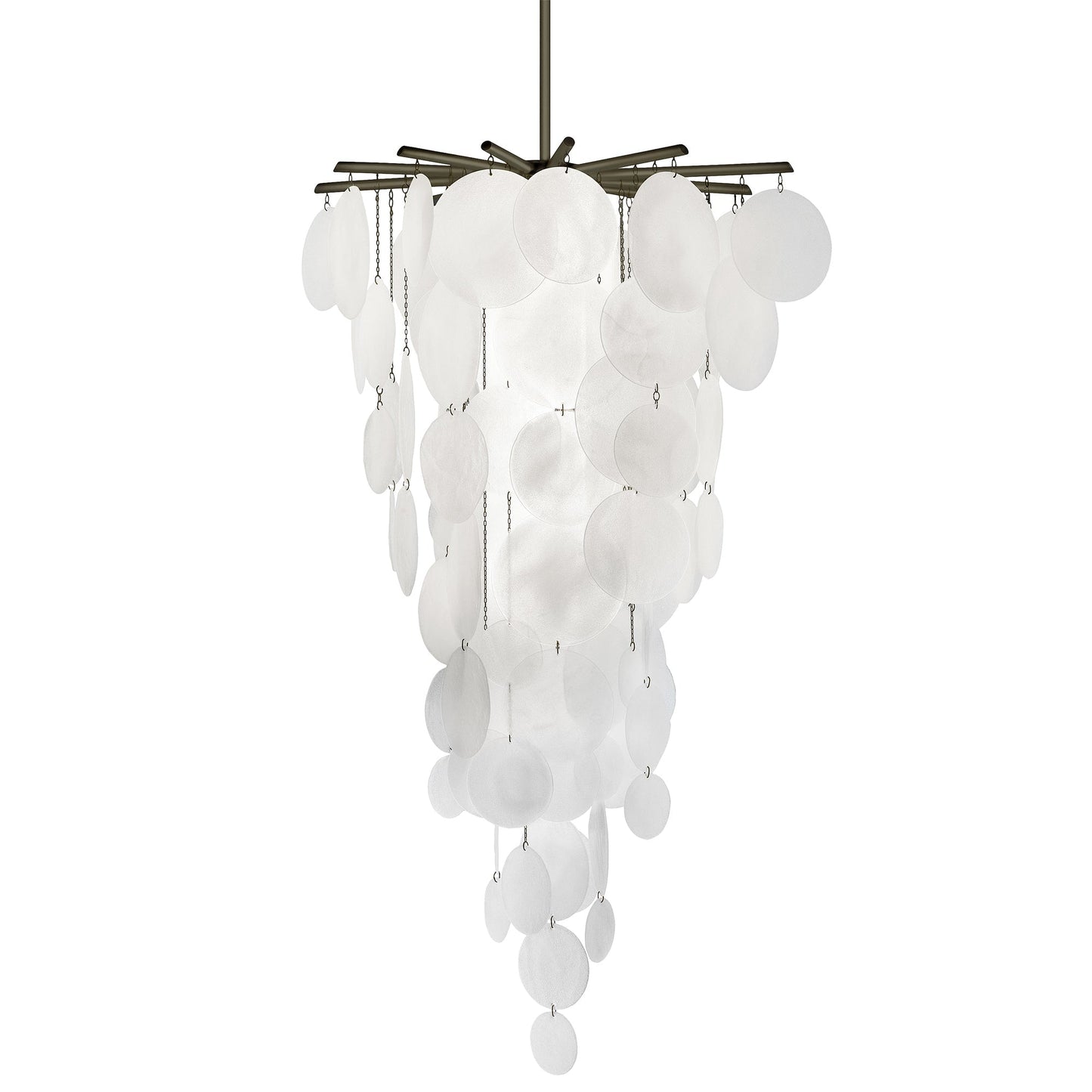 Ella GLASS Cascade Chandelier 78.7''