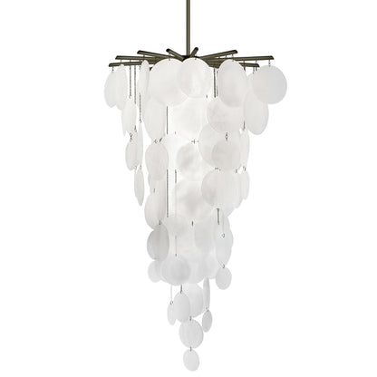 Ella GLASS Cascade Chandelier 78.7''