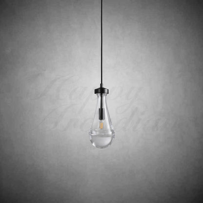 XINYUE Raindrop Glass Pendant Lighting Black