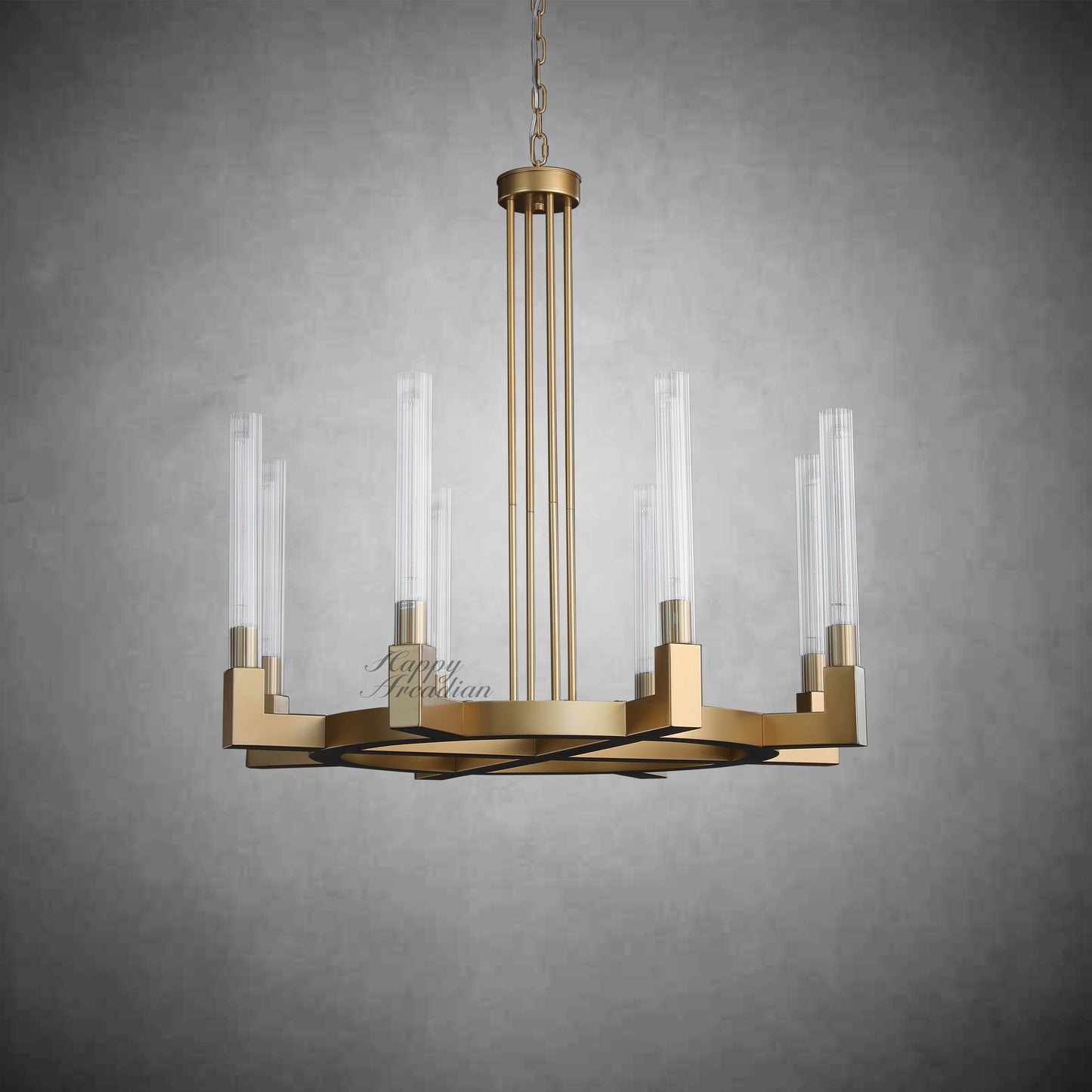 HA Candlestick Round Chandelier 36" 48''60'' 72"