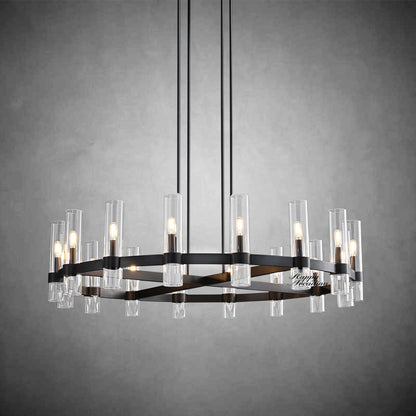 xinyue Lighting Rebecca Round Chandelier 48″, 16-Lights