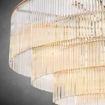 XINYUE Amadeo Round Chandelier 60" For Living Room
