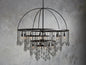 Aubrey Crystal Ball 4 Tier Chandelier