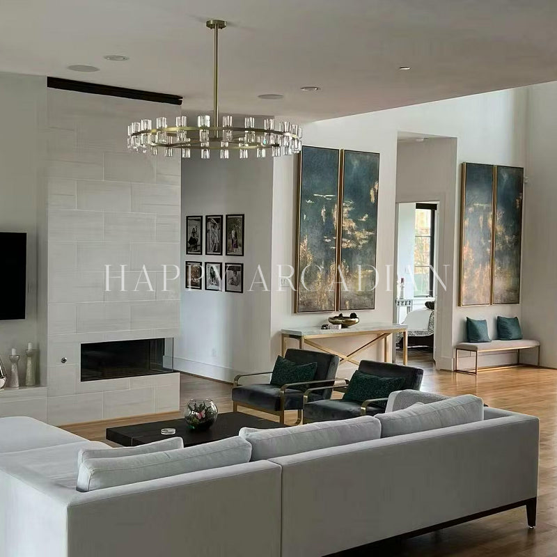 xinyue Lighting Harrison Round Chandelier 48″,48-Lights