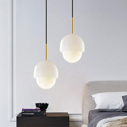 Alabaster Modern Art Pendant Light