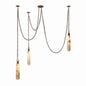 Theresa  3 Light LED Multi-Drop Alabaster Chandelier Lighting