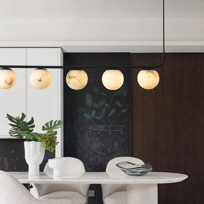 Alabaster Global Kitchen Island Pendant