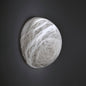 Alabaster Dome Art Wall Sconce