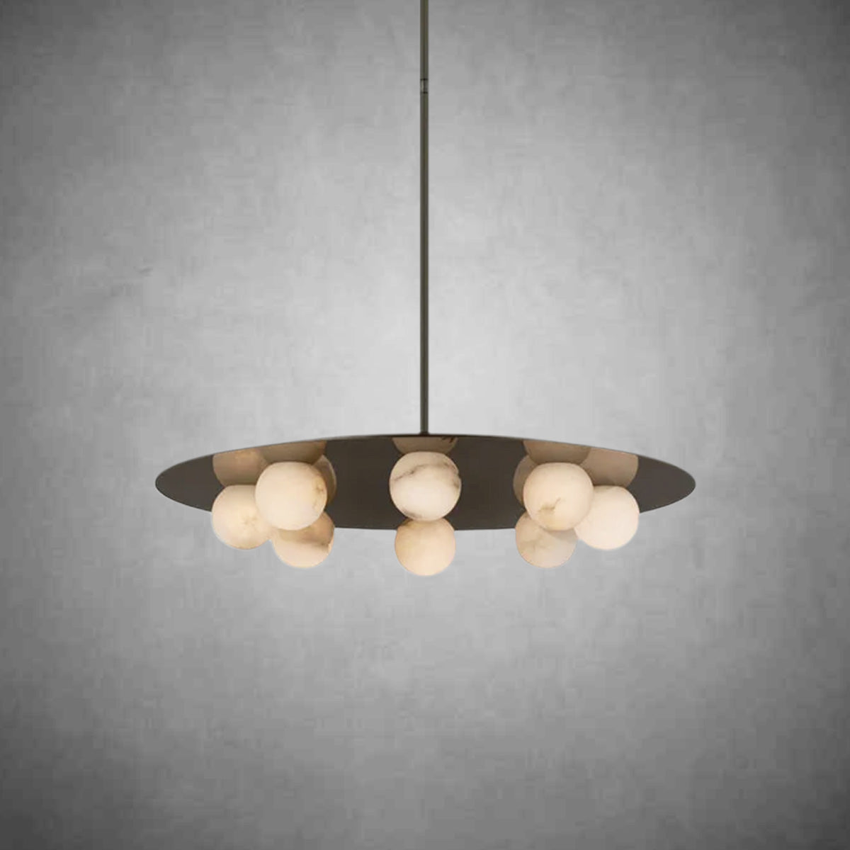 Alabaster Kelly Wearstler Pertica 24" Chandelier