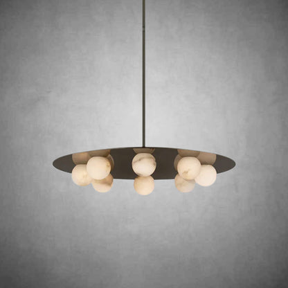Alabaster Kelly Wearstler Pertica 24" Chandelier