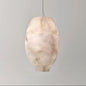 Alabaster Lantern Round Pendant