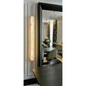 Julian Alabaster Round Tube Wall Sconce