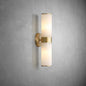 Althea Modern Sutton Linear Alabaster Wall Sconce, Wall Lamp For Living Room, Bathroom