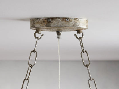 Aubrey Crystal Ball 7 Light Chandelier