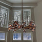 xinyue Bola De Crystal Round Chandelier 24"