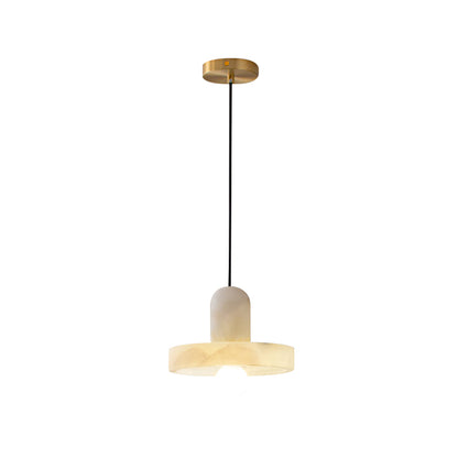 Kamilla  Alabaster Kitchen Island Pendant Lamp