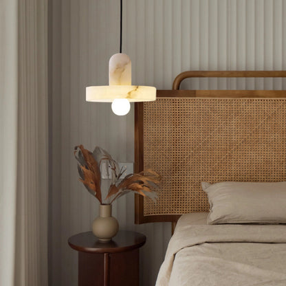 Kamilla  Alabaster Kitchen Island Pendant Lamp