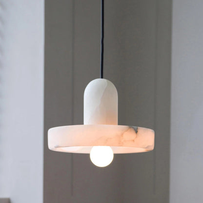 Kamilla  Alabaster Kitchen Island Pendant Lamp
