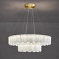 Celestial Alabaster Round Chandelier