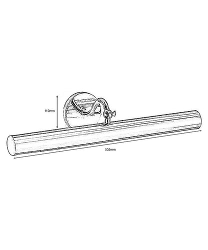 Avery Indoor Picture Light, Metal Wall sconce