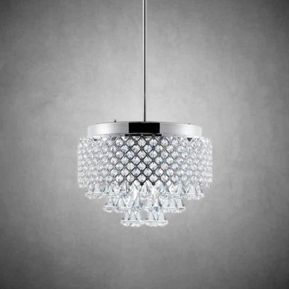 Cinderella Crystal Round Chandelier Pendant