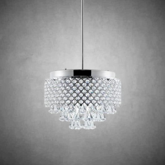 Cinderella Crystal Round Chandelier Pendant