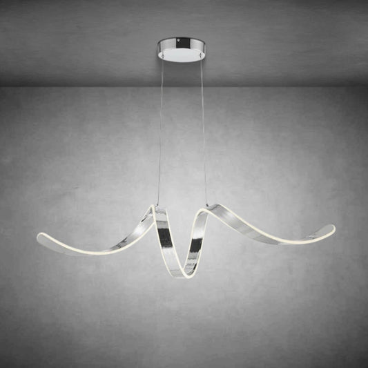 Copenhagen LED Chandelier // Chrome