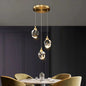 Alan Postmodern Crystal Multi-Lights Pendant Chandelier