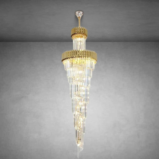 Cyrus Multiple Tier Crystal Chandelier