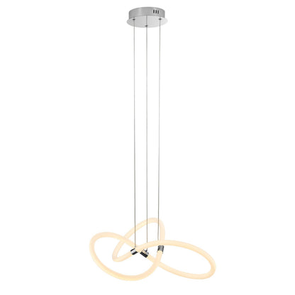 Daisy LED Adjustable Chandelier // Chrome