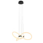 Daisy LED Adjustable Chandelier // Matte Black
