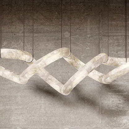 Joshua Luxury Indoor Designer Symmetrical Alabaster Chandelier