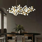 Zenora Modern Linear Grape Chandelier
