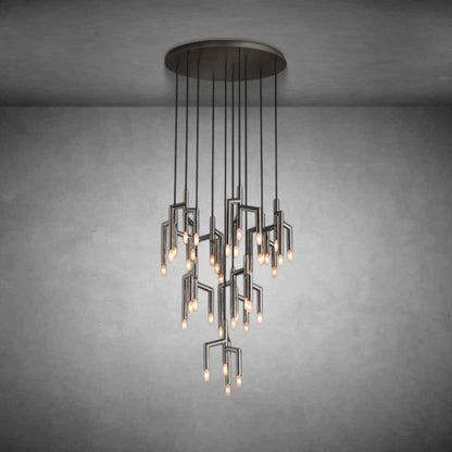 Flora 10 Light Cirular Chandelier