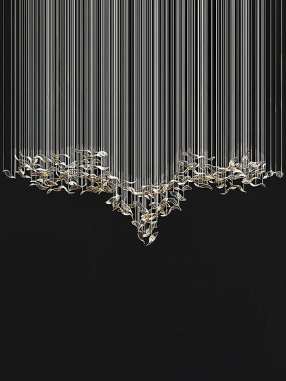 Fluttering Leaves Chandelier