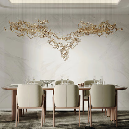 Fluttering Leaves Chandelier