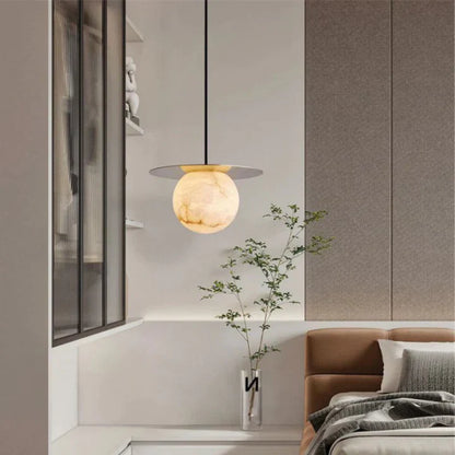 Alabaster Bedside Pendant