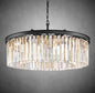 XINYUE Crystal Round Chandelier