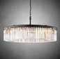 XINYUE Crystal Round Chandelier