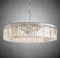 XINYUE Crystal Round Chandelier