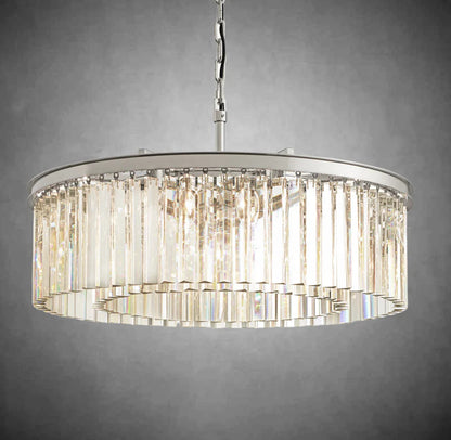 XINYUE Crystal Round Chandelier