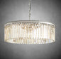 XINYUE Crystal Round Chandelier