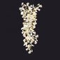 Gliss Ceramic Ginkgo Cascading Hotel Hallway Branch Chandelier