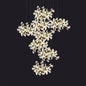 Gliss Ceramic Ginkgo Cascading Branch Chandelier, Modern Tree Chandelier