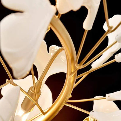 Gliss Ginkgo Petal Chandelier