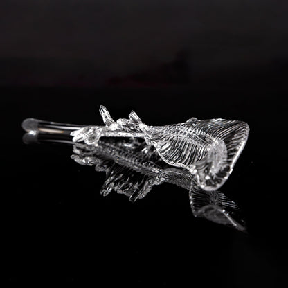 Glass Feathers Chandelier, Airy Customisable Chandelier For Lobby,Hallway,Staircase