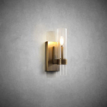 XINYUE Rebecca Glass Wall Sconce 12"H