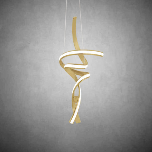 Hamburg LED Chandelier // Sandy Gold